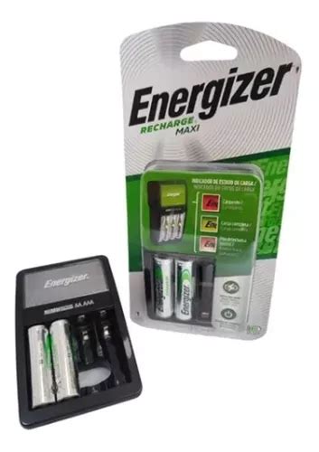 Cargador Energizer Maxi Aa Aaa 2aa Recargables 1300 Mah