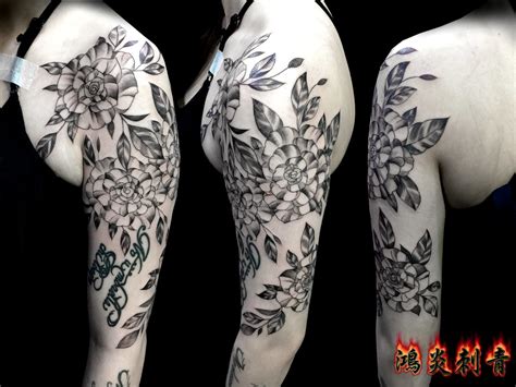 鴻炎刺青 紋身 Tattoo~花刺青 花 客人指定圖案 預約專線 0923 874 855 Line~ Ses4 Flickr