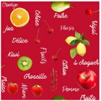 Rouleau De Nappe Toile Ciree 20 M Fruits Rouge à Prix Carrefour