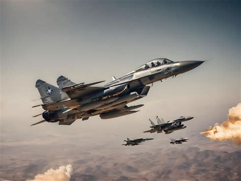 premium photo  fighter plane