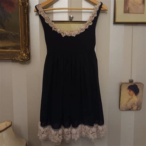 Cute Vintage Babydoll Lingerie Style Floral Mini Depop