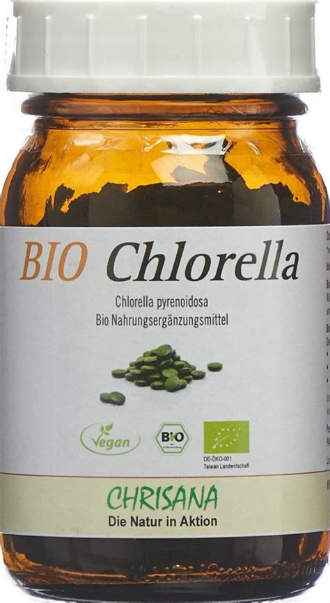 Chrisana Bio Chlorella Tabletten Glas St Ck In Der Adler Apotheke