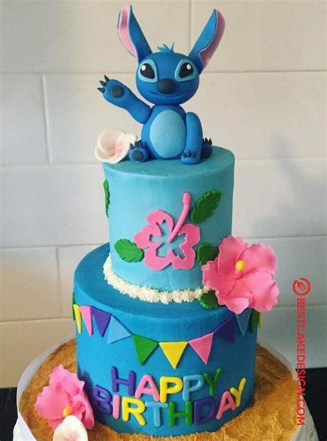 50 Lilo And Stitch Cake Design Cake Idea October 2019 Stitch Cake