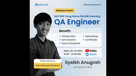 Soft Skill Yang Harus Dimiliki Seorang QA Engineer Bersama Kak Syeikh