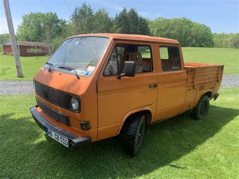 Someone Paid 100000 For A 1981 Vw Doka With A Truck Bed Has The