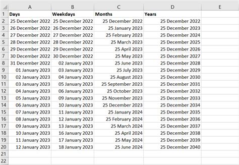 How To Auto Populate Date In Excel Columns Printable Timeline Templates