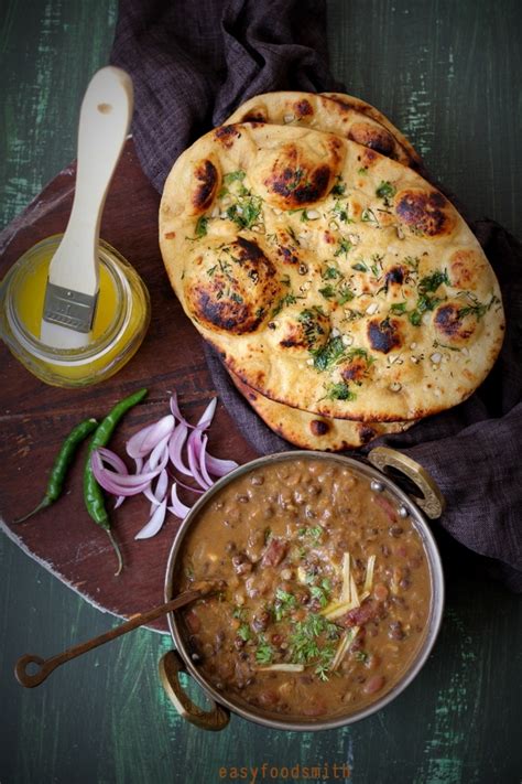 Dal Makhani Mah Di Dal S W Garlic Naan