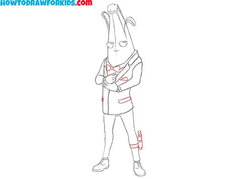 How To Draw Agent Peely Easy Drawing Tutorial For Kids