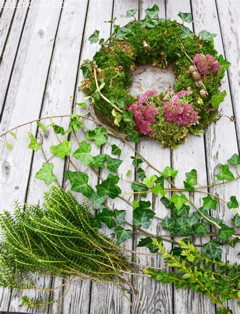 DIY Mooskranz Einfach Und Schnell Gebunden Mrs Greenery