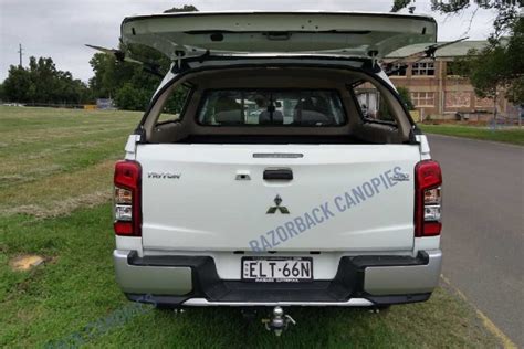 Mitsubishi Triton Mr Smm Steel Canopy Razorback Canopies