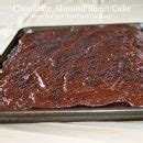 Chocolate Almond Sheet Cake