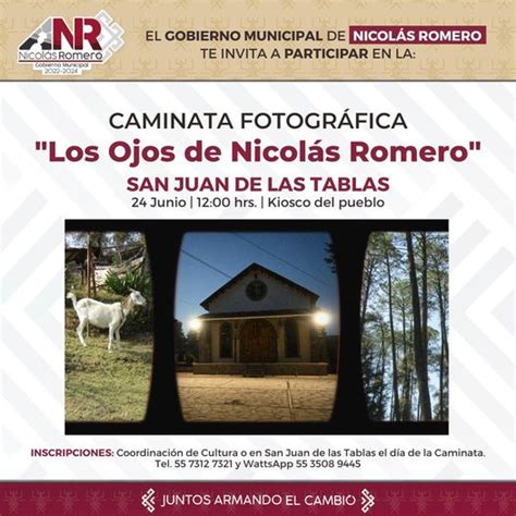 Participa En La Caminata Fotogr Fica De San Juan De Las Tablas Y