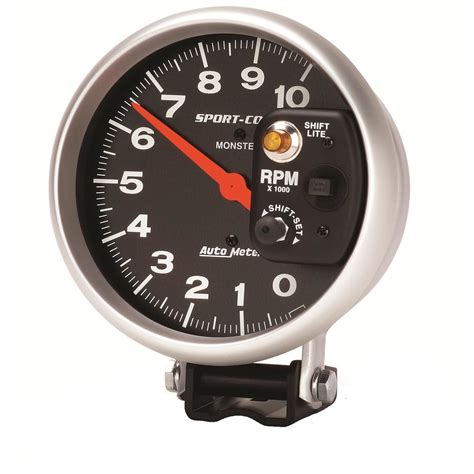 Autometer In Rpm Sport Comp Pedestal Tachometer Gauge With