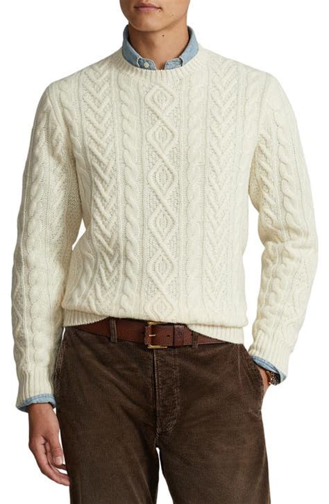 Mens Cable Knit Sweater Nordstrom