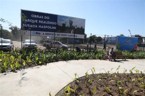 Parque Realengo Susana Naspolini será a maior área de lazer da região