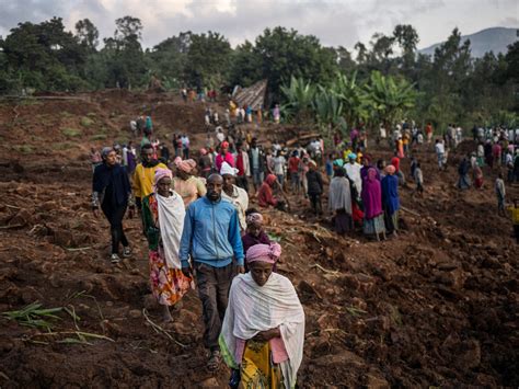 Search For Hundreds Missing After Deadly Landslides In Ethiopia