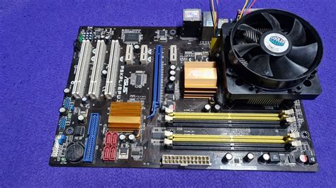 Kit Pc Placa Mãe Asus P5kpl epu Processador Core2duo E5700