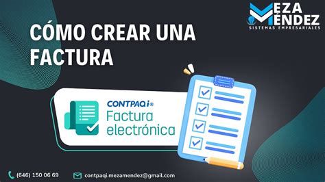 C Mo Crear Facturas En Contpaqi Factura Electr Nica Youtube