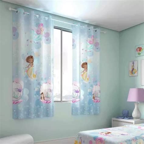 Cortina Infantil Blackout Personagens 2 80m X 1 80m Santista