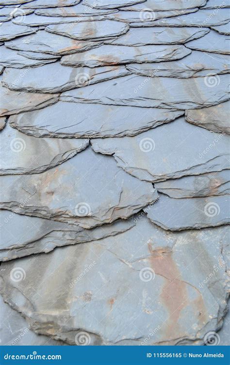 Texture of Older Schist Tiles Stock Image - Image of closeup, building ...