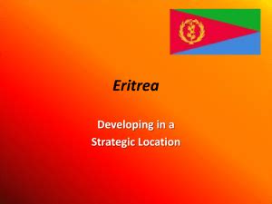 Eritrea`s Mineral Sector