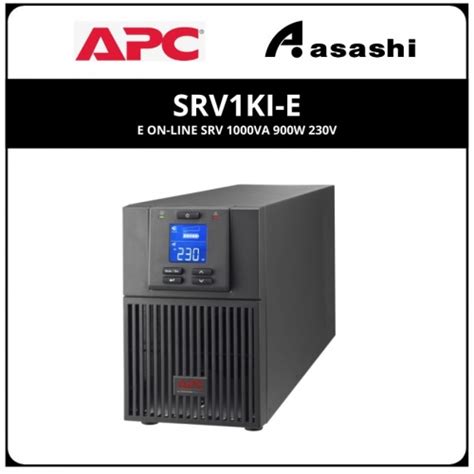 Apc Easy Ups Srv1ki E On Line Srv 1000va 900w 230v Srv1ki E Asashi