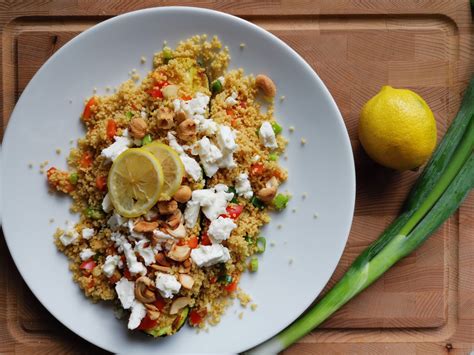 Gevulde Courgette Met Couscous Feta En Cashewnoten