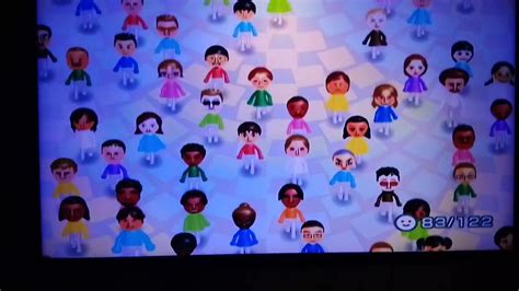 All Miis From Wii Generation Wii Sportsresortpartyfitmusic And 6