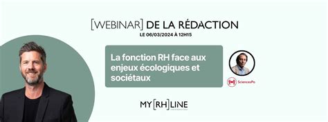 La Fonction Rh Face Aux Enjeux Cologiques Et Soci Taux Myrhline