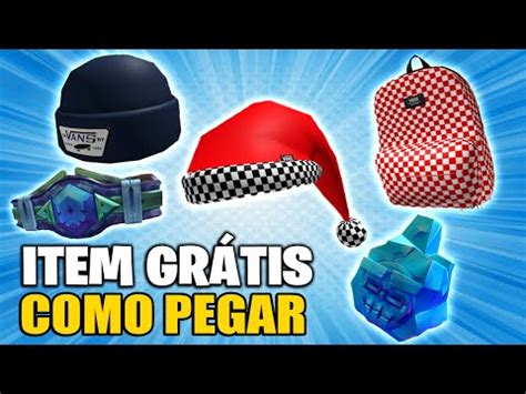 COMO GANHAR OS NOVOS ITENS GRATIS NO ROBLOX Ice Brain Flurry Belt