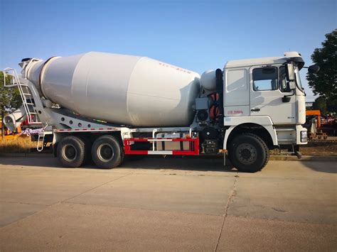 Hydraulic 375 HP 10 M3 Shacman F3000 Concrete Mixer Tank Truck In