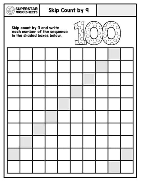 Hundreds Chart Printables Superstar Worksheets Worksheets Library