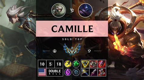 Camille Top Vs Jax NA Challenger Patch 14 12 YouTube