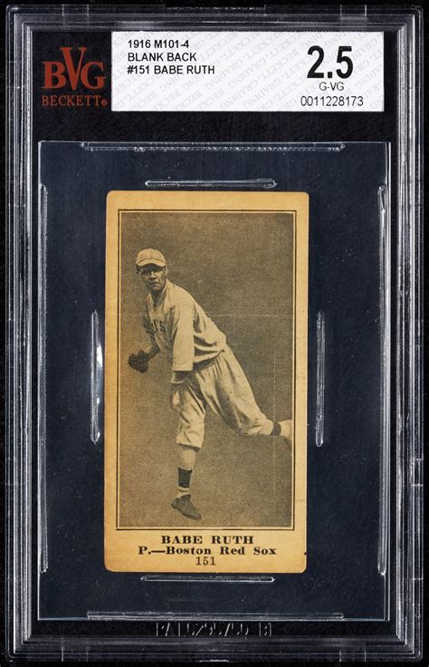 This Babe Ruth Baseball Card Found In A Piano Could Sell For Over