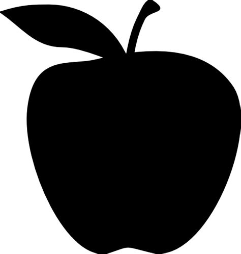 Totetude Apple Shadow Clip Art At Vector Clip Art Online