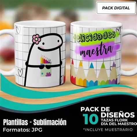 Diseños Plantillas Para Tazas Día Del Maestro Flork M37 En Venta En Paso Molino Montevideo Por