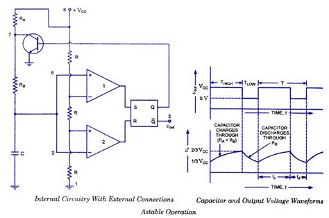 Circuit Diagram Of Astable Multivibrator Using Timer