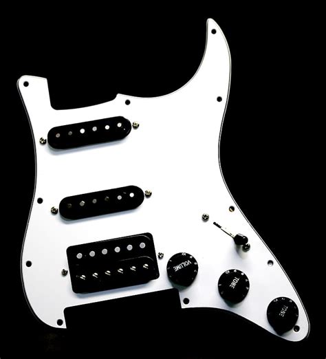 Brio Hss White Floyd Rose® Strat® 11 Hole Fully Loaded Reverb