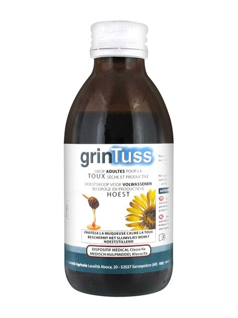 Aboca Grintuss Syrup For Adults G Cocooncenter