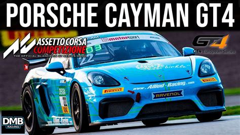 Assetto Corsa Competizione Porsche Cayman Gt Clubsport Youtube