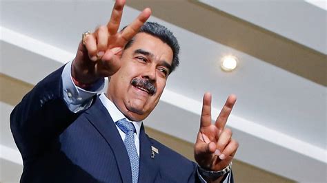 Venezuela Maduro Pr Sidentschaftskandidat Der Sozialisten Sn At