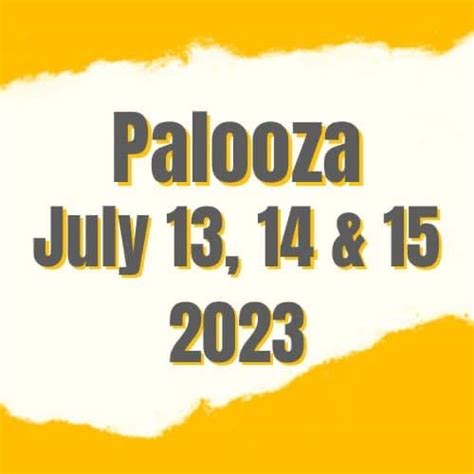 Palooza Wimbledon Nd