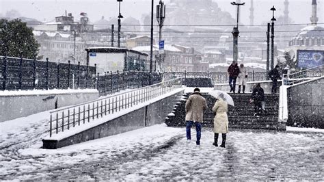 Stanbul A Kar Ya Tahmini De I Ti Meteoroloji Den Il I In Uyar