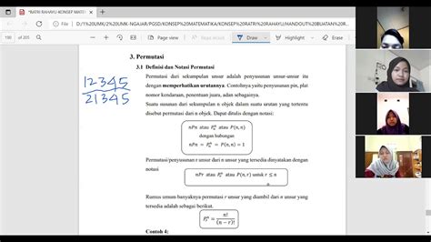 KAIDAH PENCACAHAN NOTASI FAKTORIAL PERMUTASI DAN KOMBINASI YouTube