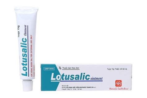 Lotusalic Tube 15G Thuốc Bôi Ngoài Da Nhà Thuốc Bệnh Viện