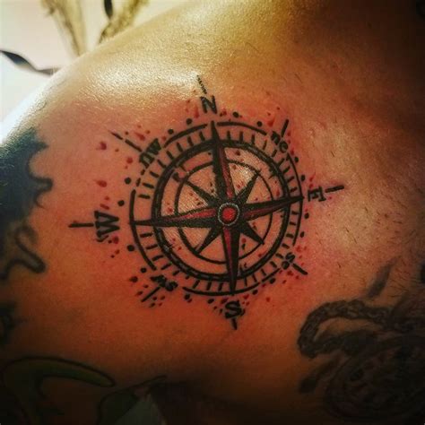 75 Rose And Compass Tattoo Designs And Meanings Choose Yours2018