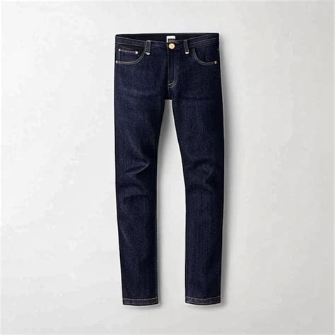 Premium Ai Image Basic Jeans