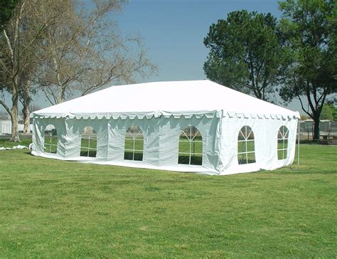 20x40 White Frame Tent