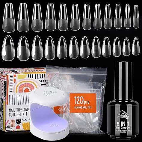 Chameleon Gel X Nail Kit Nail Tips And Glue Gel Nail Kit