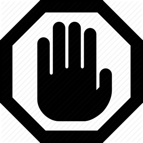 Stop Hand Icon Free Icons Library